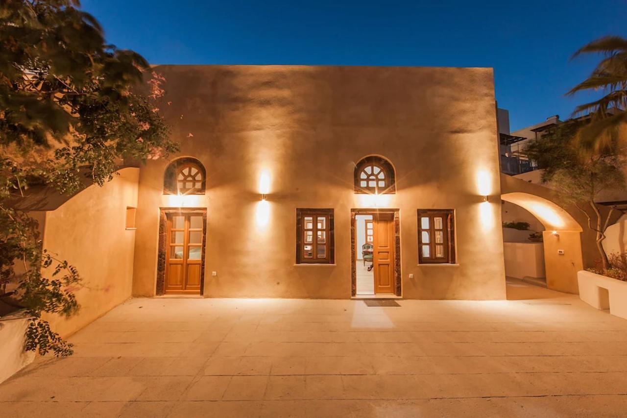 Casasantantonio 18Th Century Luxury Mansion Apartment ฟิรา ภายนอก รูปภาพ