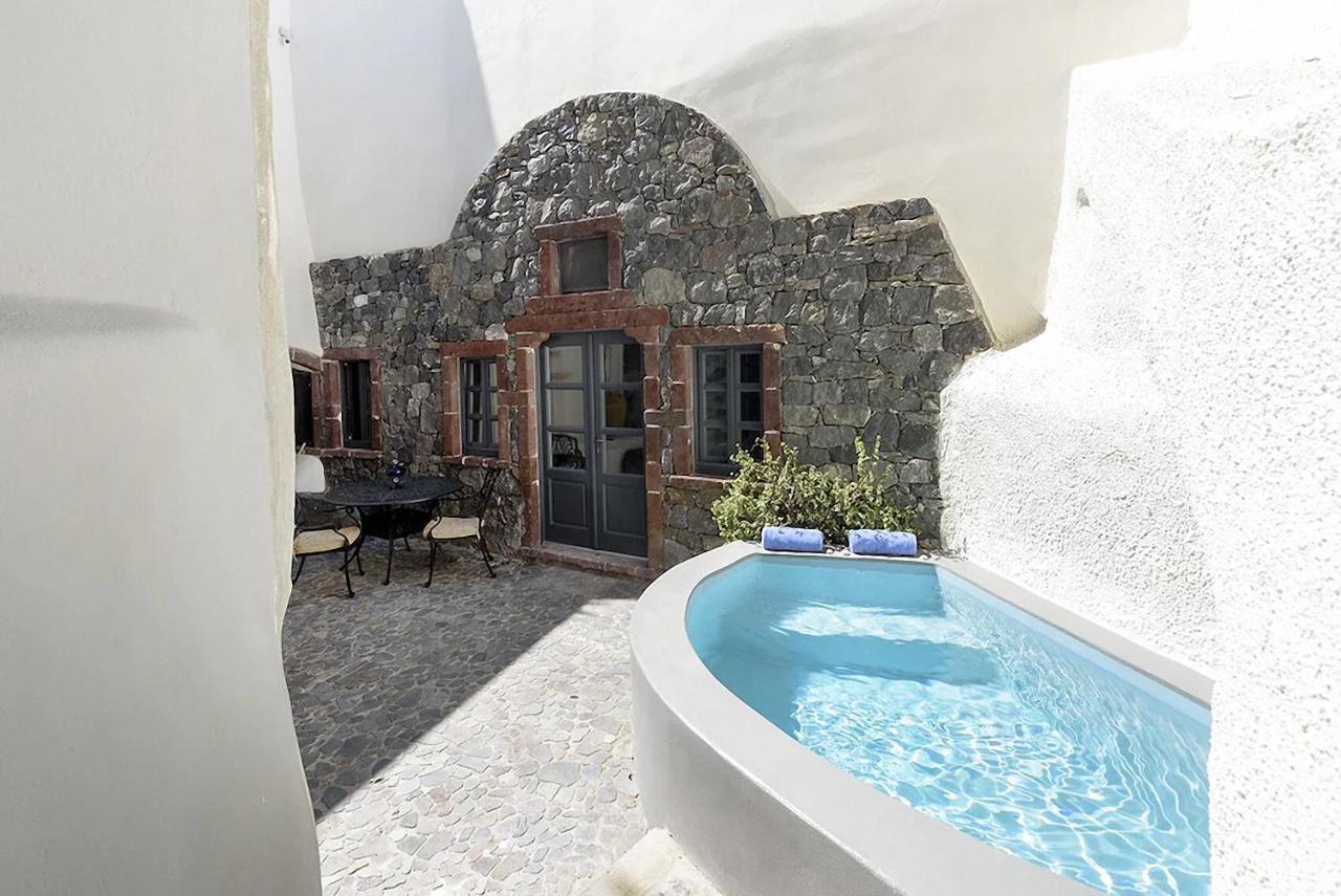 Casasantantonio 18Th Century Luxury Mansion Apartment ฟิรา ภายนอก รูปภาพ